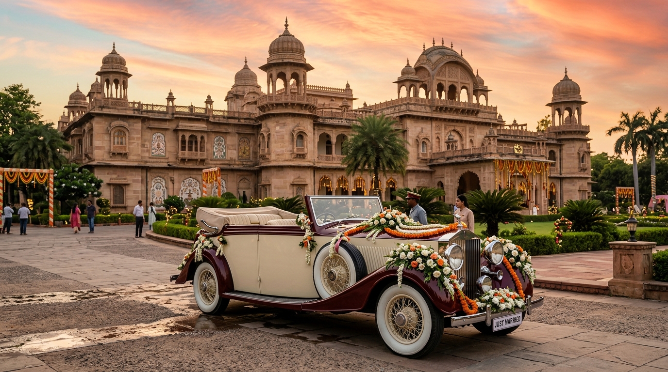Vintage & Convertible Royal Wedding Car